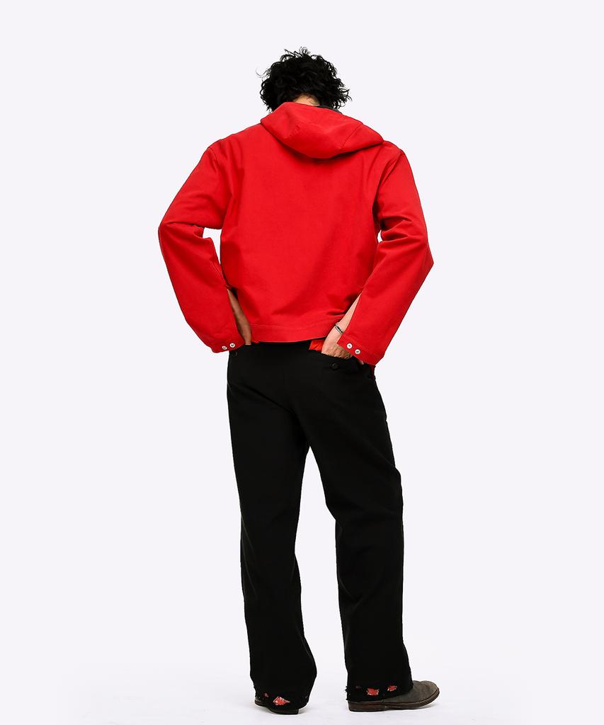 Quest&Guest French Army Jacket (Red)