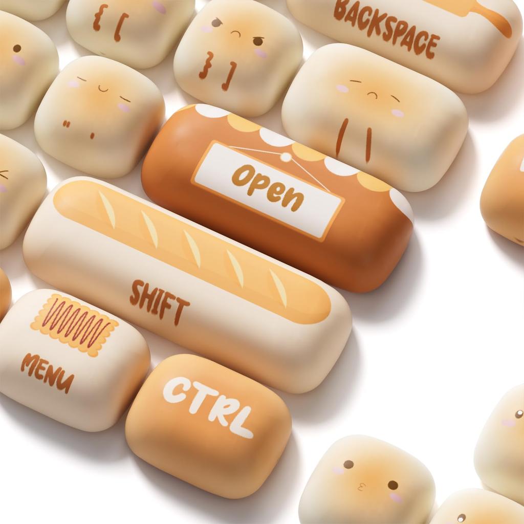 Набор кейкапов Bun Wonderland Профиль MOG PBT Сублимированные кейкапы 138 клавиш [Akko]