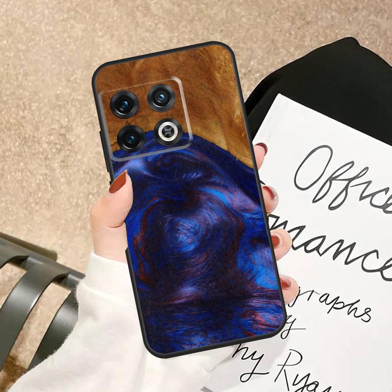 Защитный деревянный кейс из смолы для путешественников для OnePlus 15 15R 13 13R 13T 12 12R 11 10 Pro 8T 10T Nord 5 CE 2 3 4 Lite N20 N30 Чехол