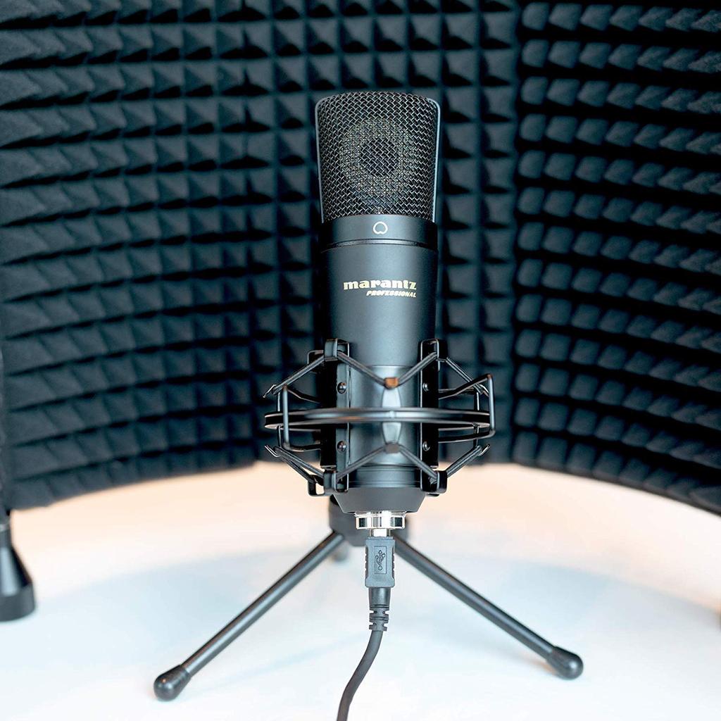 Конденсаторный USB-микрофон Marantz Pro Черный M4U