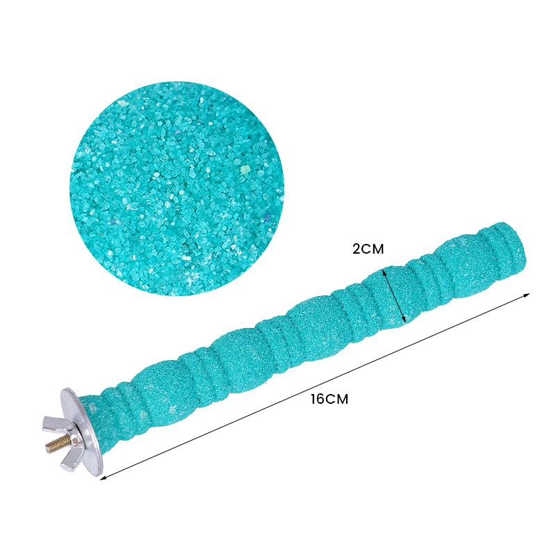 Палочка для стачивания когтей попугая, деревянная палочка для присаживания птиц, песок, жердочка для стачивания когтей, игрушка для попугая, аксессуары для клетки попугая