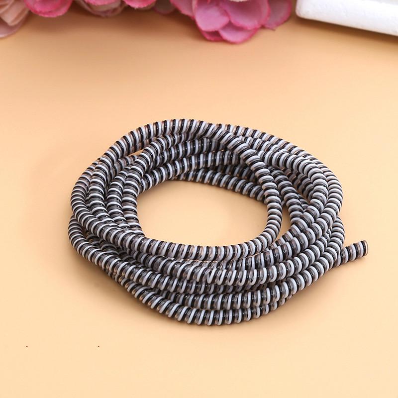 1,4 м красочный кабель протектор линии передачи данных веревка крышка наушников