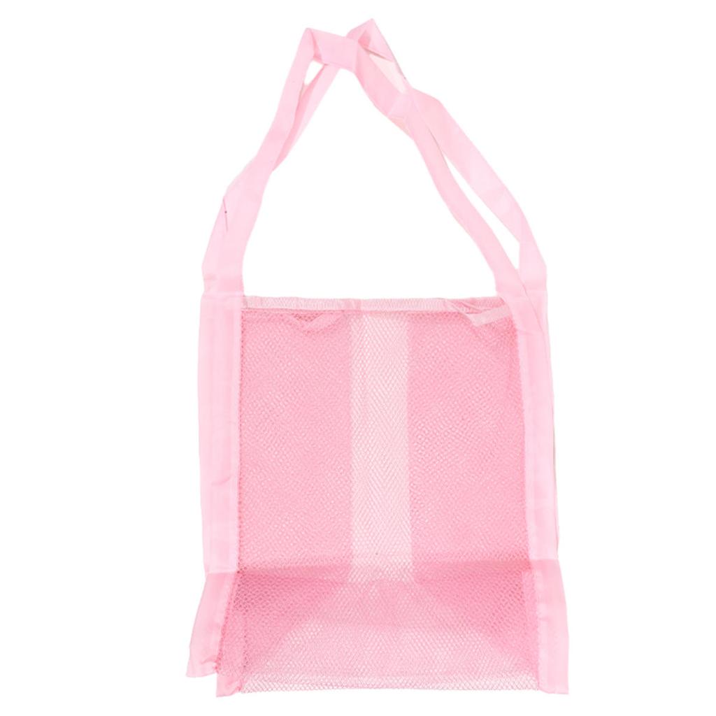 Outdoor Protable Mesh Bag Handbag Kids Toys Storage Bags Swimming Large Beach Bag For Towels Cosmetic Makeup Organizer