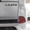 Black edition S LX470 LX570 Автомобильная наклейка для LX задняя дверь багажника значок эмблема буквы наклейки отделка замена аксессуаров