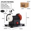 Adjustable Speed Desktop Grinding Machine Abrasive Wheels Electric Grinder for Home