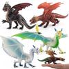 Children'S Simulation Solid Dinosaur Model Doll Wild Animal Plastic Flying Dragon Dinosaur Toy Ornament Collection