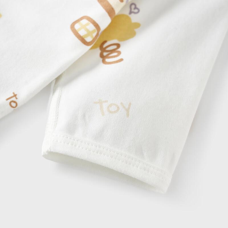 TONGTAI Newborn Pure Cotton Kimono Bodysuit