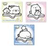 Nobu Company Magic Clay Sumikkogurashi Starry Sky Walk 3-Piece Set (Cat/Polar Bear/Lizard) SG4498-SET