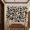 Украшения для дома Украшение для гостиной Наклейки на стену Зеркальная поверхность Виниловая фреска Искусство 3D Наклейки с галькой