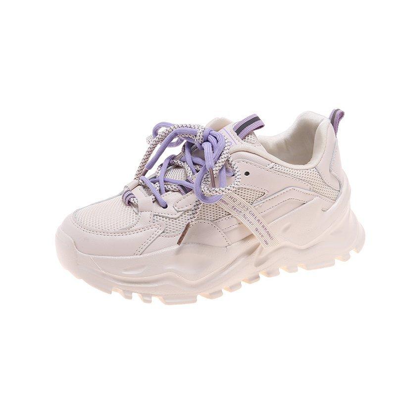 2024 Осенние женские кроссовки из искусственной сетки, удобные и дышащие кроссовки для бега, женская вулканизированная обувь, женская обувь