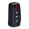 Силиконовый чехол-брелок для ключа автомобиля для Citroen C1 для Toyota Auris Corolla Reiz Yaris Aygo Rav4 2022 Scion Hilux для Peugeot 108
