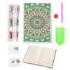 5D Diamond Painting Notebook Sketchbook 50 Pages DIY Special Shaped Mandala Flower Pattern Diamond