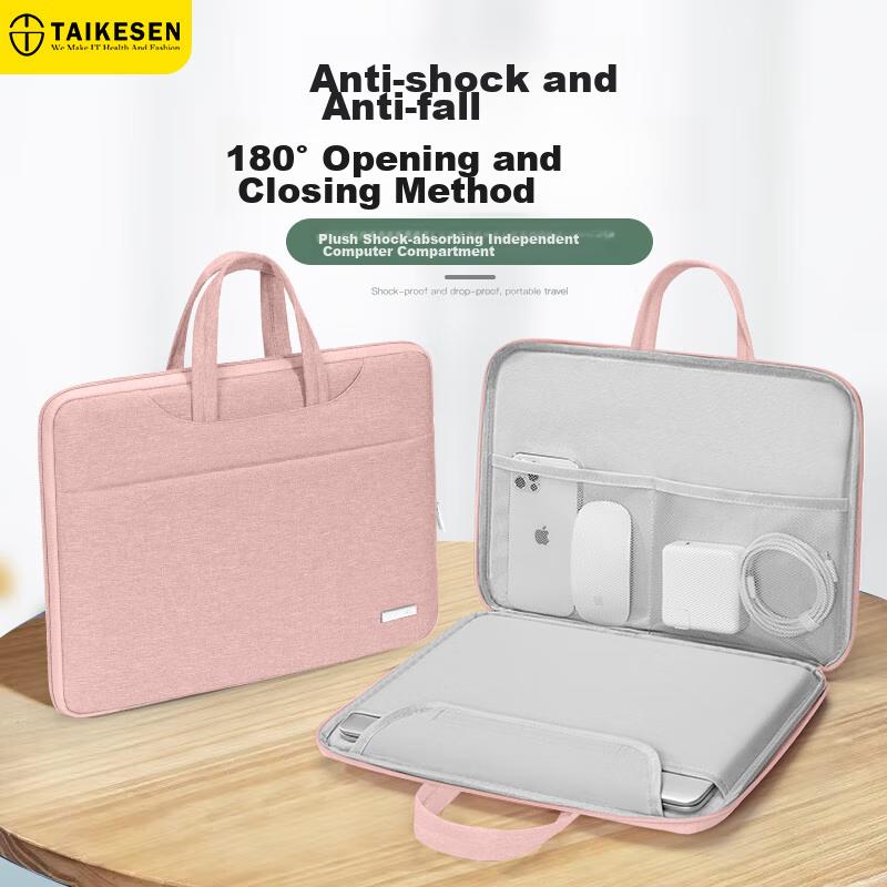 Taikesen Laptop Bag Handheld Notebook Case Compatible with Apple 13-Inch Huawei Lenovo Protective Cover Commuter Briefcase for Men And Wome