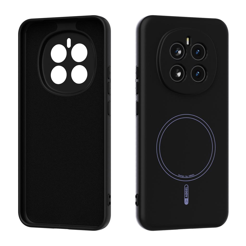 Официальный чехол-бампер из жидкого силикона с магнитом для Honor Magic 7 400 Pro, с поддержкой магнитной беспроводной зарядки, мягкий защитный чехол