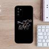 Чехол для телефона для триатлона Swim Bike Run для Samsung Galaxy A13, A21s, A22, A31, A32, A52, A53, A71, A80, A91 Мягкий черный чехол