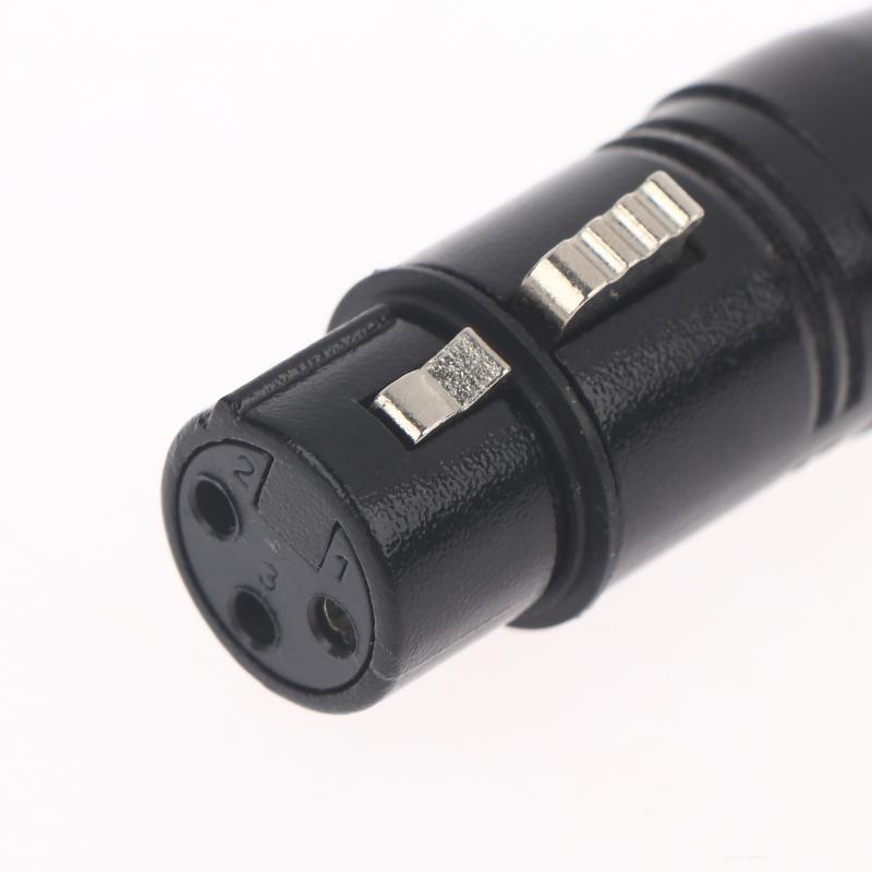 1/2 шт. Усилитель мощности микрофона для наушников Адаптер для гитары 6,35 мм Моно Штекер Папа на XLR 3-контактный Штекер Мама/Папа Конвертер Аудио Штекера