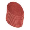 10Pcs/set 100mm Grit Red Sander Disc Sanding Pad Polishing Pad Sandpaper Tool