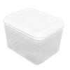 Food Storage Container Leakage Proof Airtight Food Organizer with Push Switch Lid for Grain Rice Flour Sauce 1000ML