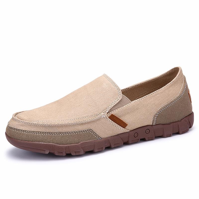 Elegant Men's Casual Canvas Shoes With Breathable And Comfortable Design