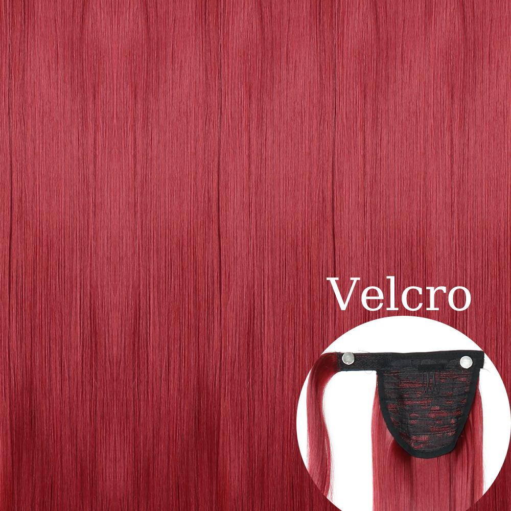 MERISIHAIR 22 34 дюйма синтетические прямые волосы для наращивания хвоста натуральный галстук-бабочка шиньон конский хвост наращивание волос для женщин