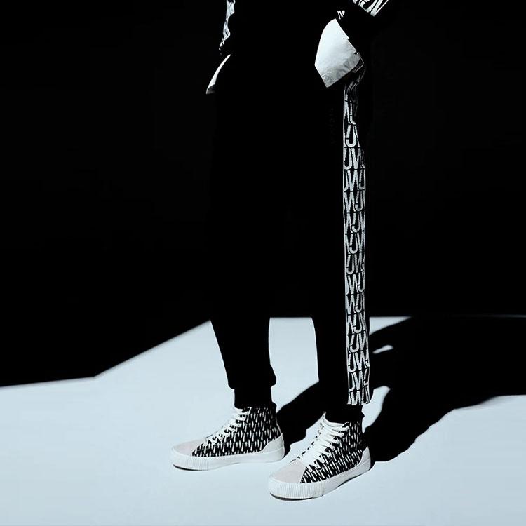 Li Ning x JASON WU, Трикотажные спортивные штаны Унисекс Черный AKLRG09-1