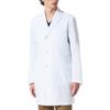 Long Sleeve Doctor Coat Long Sleeve Highly Breathable Antistatic Comfortable Even When Sweating Wind Woven Doctor Coat UN0201 White [UNITE] Men's