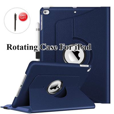 Вращающийся на 360 градусов чехол для iPad Air 2 Air 1 9,7 дюйма, умная кожаная подставка для iPad 9-го поколения 10,2 Air4 Air5 2021, чехол Funda