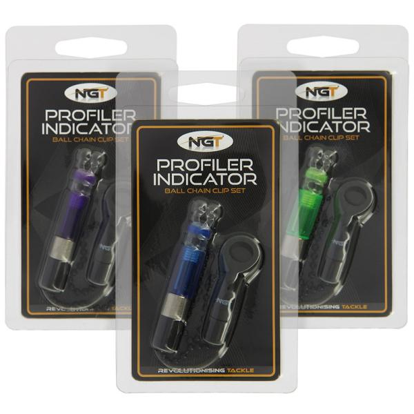 Ngt profiler indicator hanger na łancuszku niebie