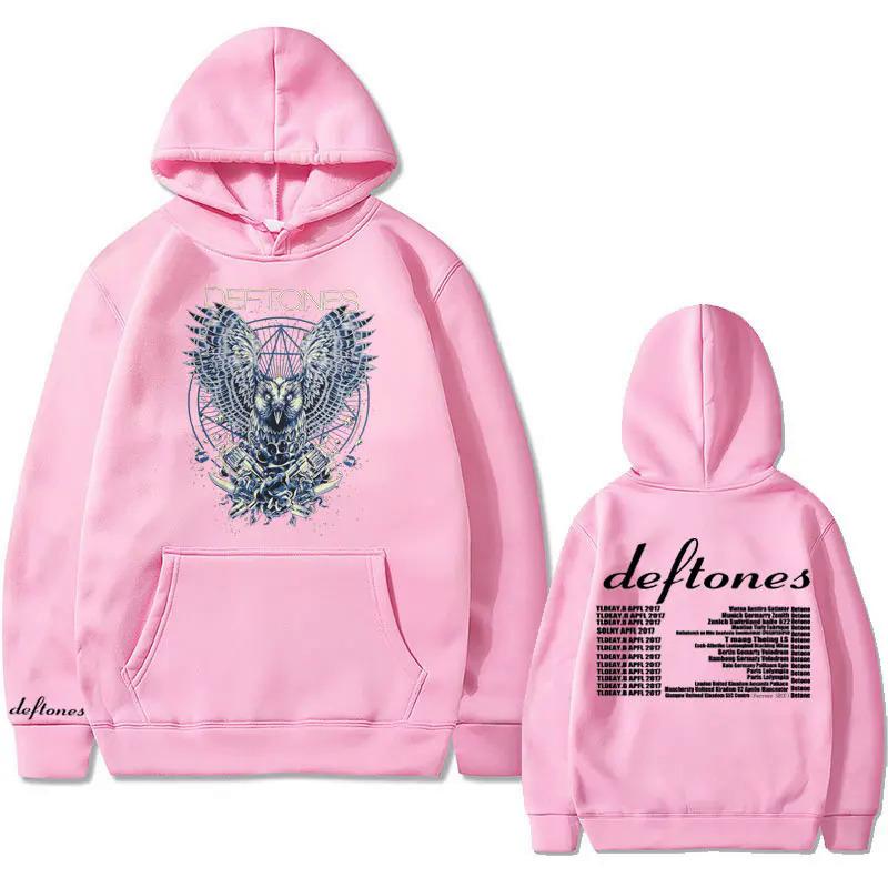 Deftones Diamond Eyes Owl Band Print Hoodie