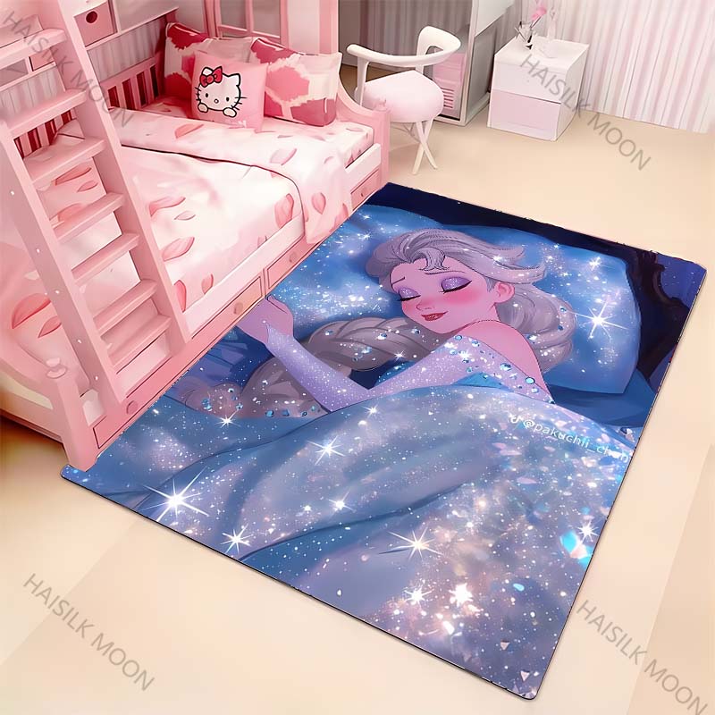 Ковры с принтом из серии «Принцесса Спящая красавица» Дисней для гостиных, спален, декоративный коврик, детские игровые ковры, роскошный подарок