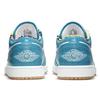 Мужские кроссовки Air Jordan 1 Low Barcelona белые Cyber-Teal DC6991-400