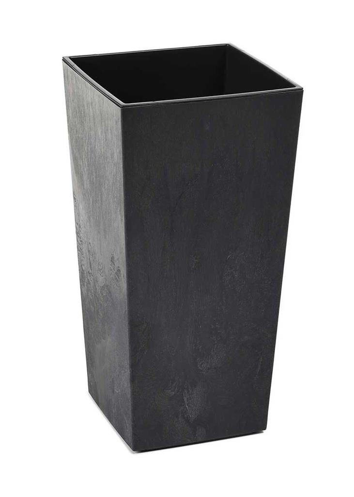 Donica Porto Czarny Beton H46X25X25 Cm