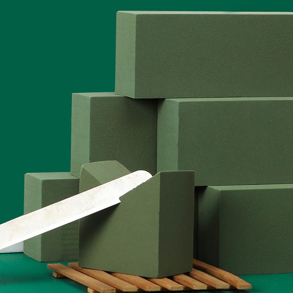 4 Цветочная композиция из пенопласта для принадлежностей для цветочной композиции, влажный цветочный пенопласт для живых цветов и искусственных цветов