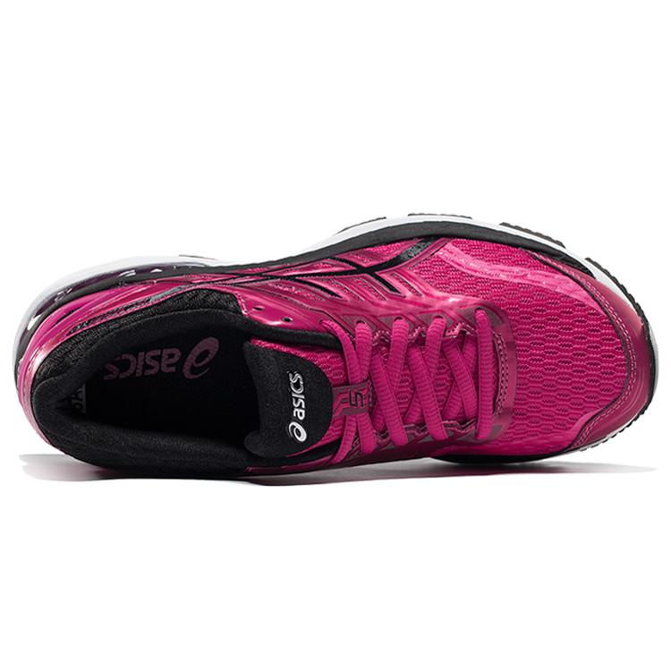 Asics GT 2000 5 Устойчивые к истиранию Низкие Беговые Кроссовки Женские Фиолетовый Розовый T757N-2090