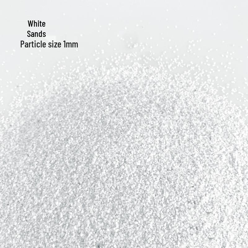 Натуральный мелкий аквариумный песок: Натуральный Декор Субстрата для Аквариумов с Цветным Кристаллом и Речным Песком