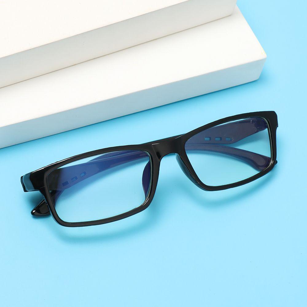 Computer Vintage Square Ultra Light Frame Eye Protection Eyeglasses Anti-Blue Light Glasses