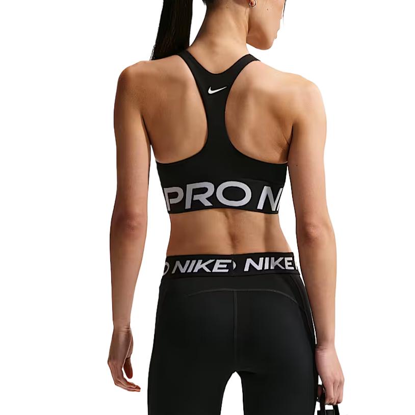 Nike Спортивный бюстгальтер Pro Sculpt средней поддержки, отводящий влагу, быстросохнущий, плотный, женское нижнее белье IB9897-010