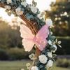 3 Pieces LED Butterfly Lights Glowing Butterfly Fairy Lights Event Ornament Romantic Warm Soft Shine for Wedding