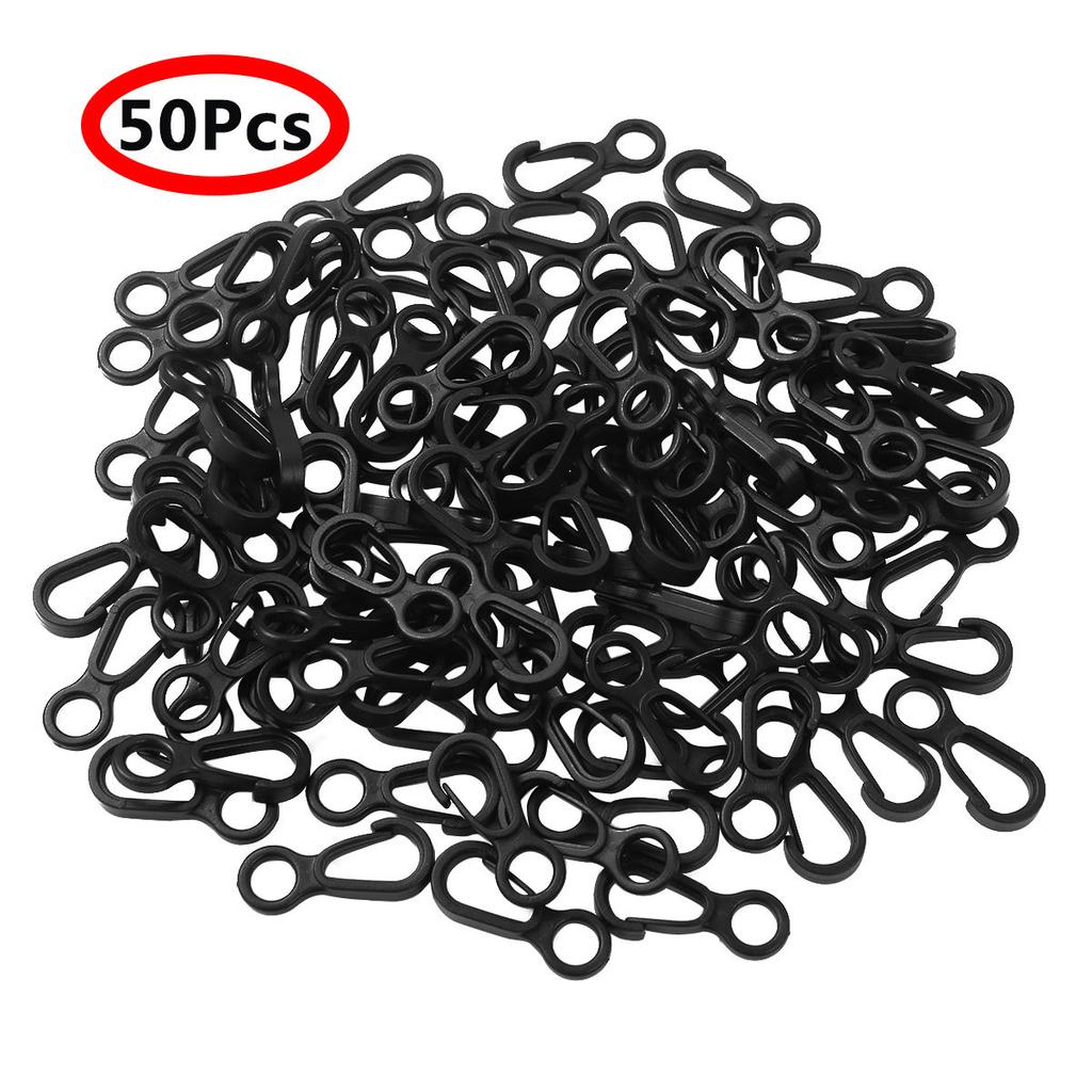 10/50/100 шт. нейлоновые пластиковые маленькие крючки для флагштока с прочными пряжками для рюкзака