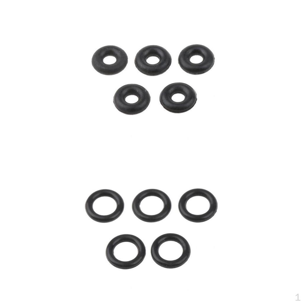 10 шт. Уплотнительное кольцо для заправки газом походной плиты Уплотнение газового баллона Резиновая прокладка Шайба Прокладки 5 мм 12 мм