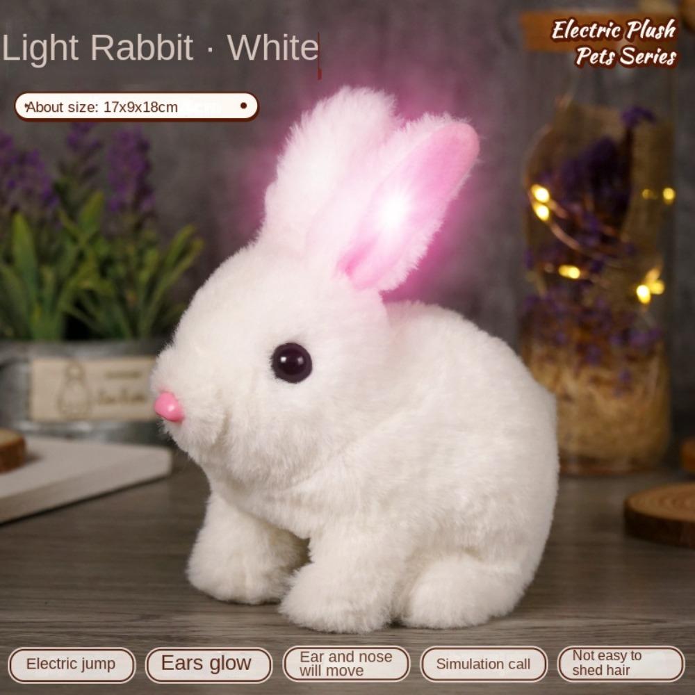 with Sounds and Movements Plush Bunny Doll Easter Rabbit Vitality Bliss Bunny  Easter