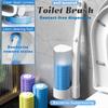 6 шт. Растворяющаяся одноразовая туалетная щетка Аксессуары для уборки дома и ванной