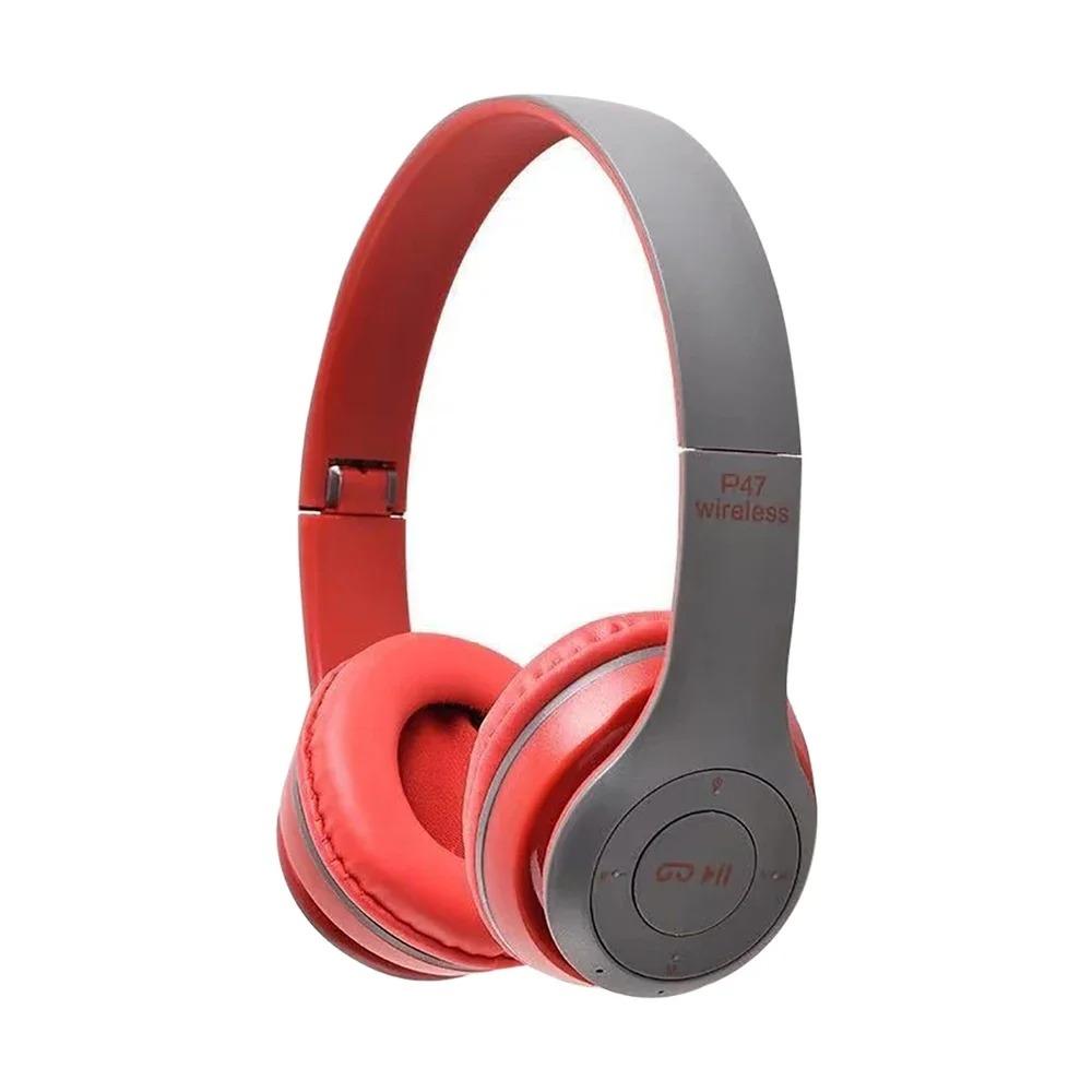 P47 - Стереогарнитура Bluetooth 5.0 Складная серия Беспроводная спортивная игровая гарнитура Для iPhone.. Для Детей Взрослых Детский День Рождения Подарок Праздник
