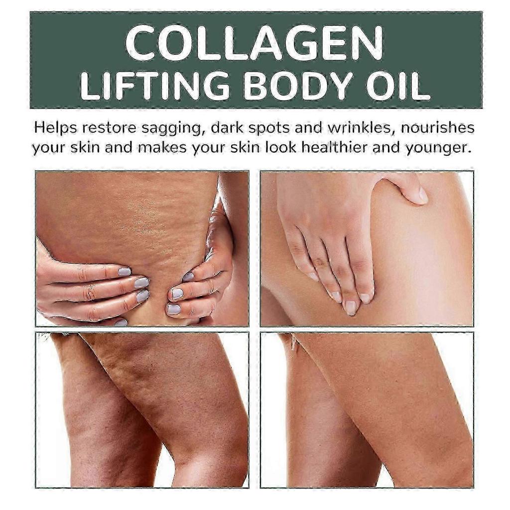 1-3X OceAura Collagen Firming Body Oil  Hydrating & Elasticity-Boosting Massage Oil for Smooth Skin