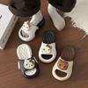 Summer New Cute Cat Print Platform Slides Women Comfort Thick Sole One Strap Outdoor Slippers