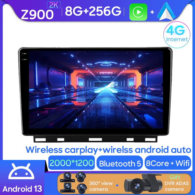 Android Multimedia For Renault Clio 5 Lutecia 2019 - 2021 Car Stereo CPU Radio QLED Player Navigation BT HDR Screen Dash Cam 5G