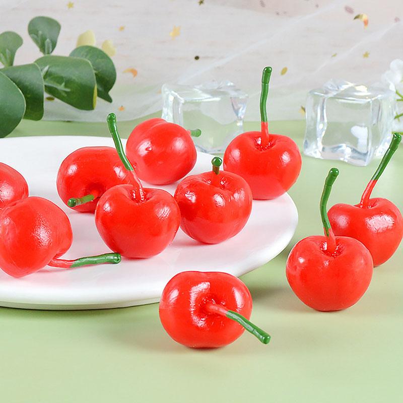 Имитация ломтиков фруктов Поддельные искусственные яблоки лимоны манго арбузы модель реквизит для фотосъемки для вечеринки кухни домашнего декора