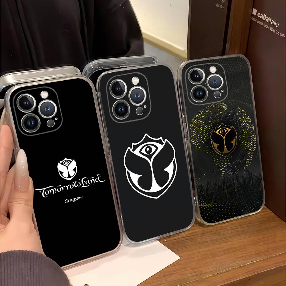 Чехол для телефона T-tomorrowland для iPhone 17 16 15 Plus 14 13 Mini 12 11 Pro Max Мягкий чехол