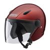 Мотоциклетный шлем Джет ЛиВинс Металлический красный Универсальный размер Окружность Мопед JIS Класс 125см3 или [Yamaha Motor] SF-7II (Голова 57-59 см) 90791-3259F 1/SG