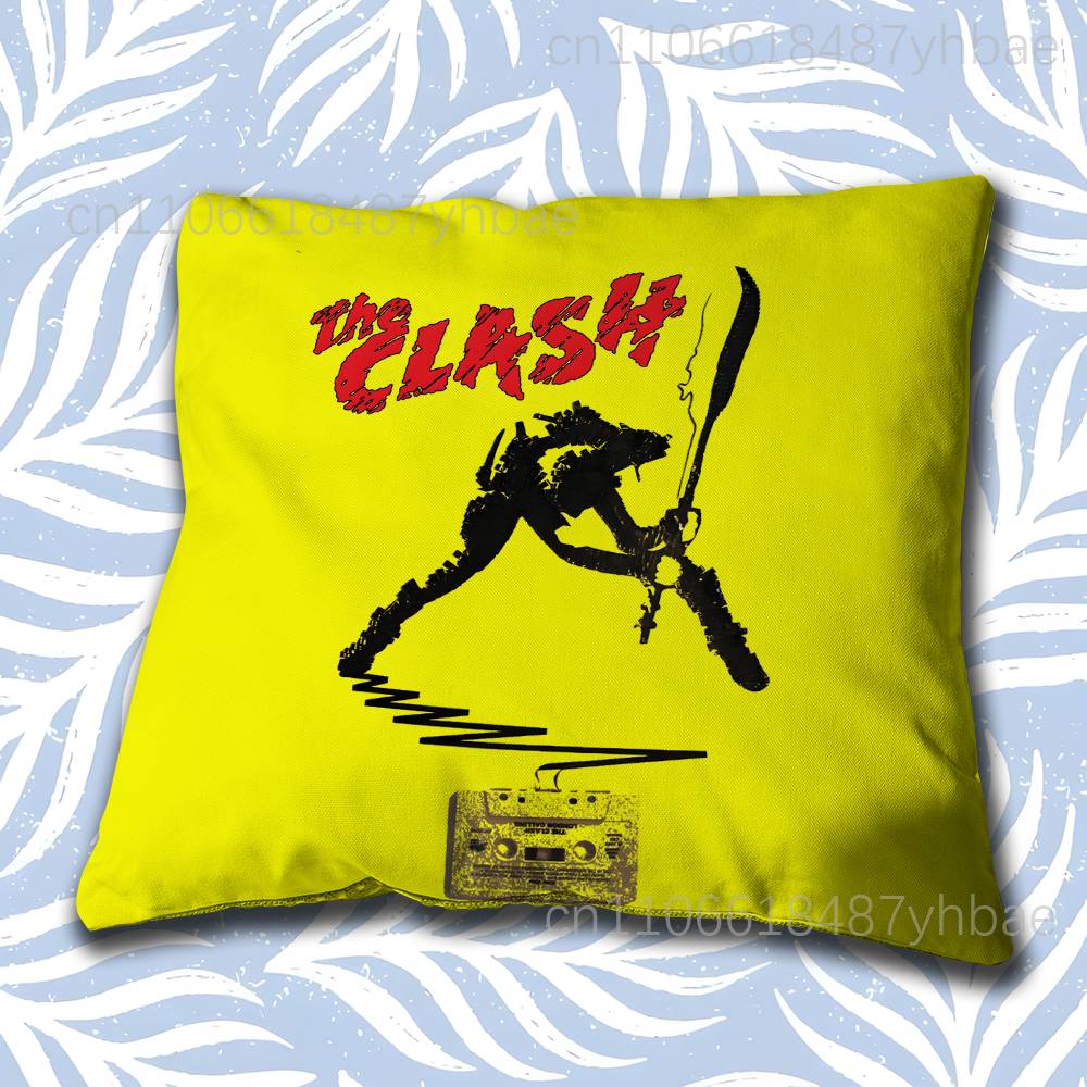The C-Clash In London Calling Pillow Case Cover Square Sofa With For Pattern Comfortable Cushion Suitable Of Room